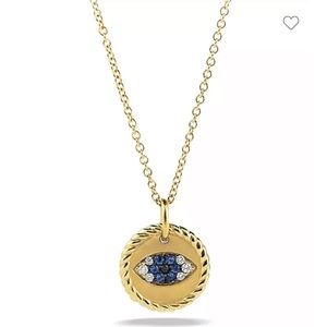 David Yurman evil eye necklace